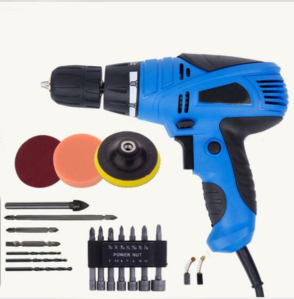 800w electric drill screwdriver 220v multifunction torque double reduction power drill rotary tool torque electric
800w electric drill screwdriver 220v multifunction torque double reduction power drill rotary tool torque electric
