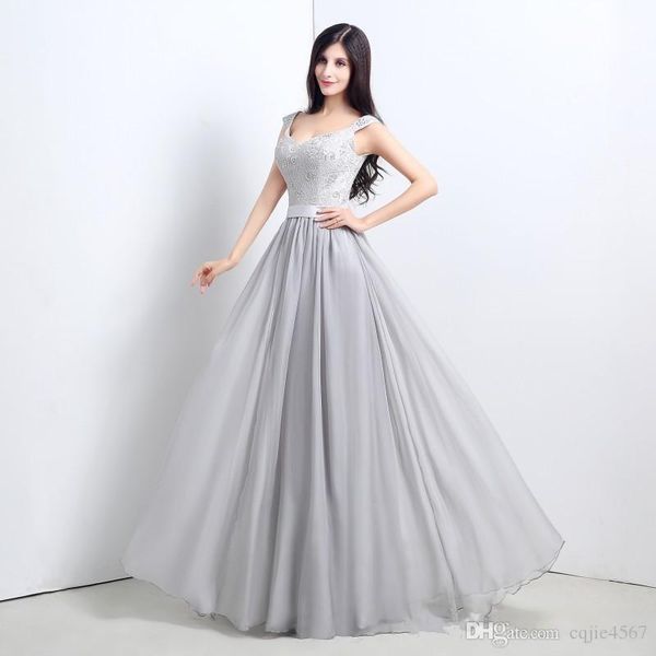 2019 new arrival v neck lace crystal lace-up long prom dresses vestido de festa fast delivery gray chiffon evening dresses 2018, Black;red
2019 new arrival v neck lace crystal lace-up long prom dresses vestido de festa fast delivery gray chiffon evening dresses 2018, Black;red