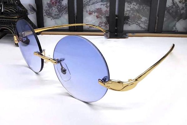 round glasses men women rimless circle sunglasses fashion leopard legs buffalo horn glasses oculos with box, White;black
round glasses men women rimless circle sunglasses fashion leopard legs buffalo horn glasses oculos with box, White;black