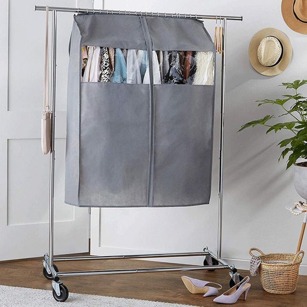 thicken non-woven storage bag dust cover with handle for clothes blankets organize 
thicken non-woven storage bag dust cover with handle for clothes blankets organize