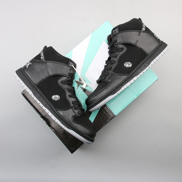 SB Zoom Dunk High Pro QS Bar Black Running Shoes Mens Fashion Designer Sneakers With Box 
SB Zoom Dunk High Pro QS Bar Black Running Shoes Mens Fashion Designer Sneakers With Box