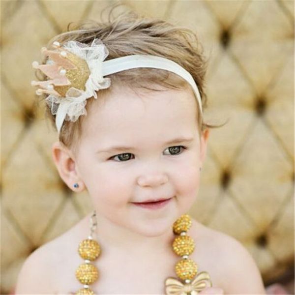 elastic baby crown headband princess imperial crown hairband gifts pearl tiara party hair accessory lace headwear, Slivery;white
elastic baby crown headband princess imperial crown hairband gifts pearl tiara party hair accessory lace headwear, Slivery;white