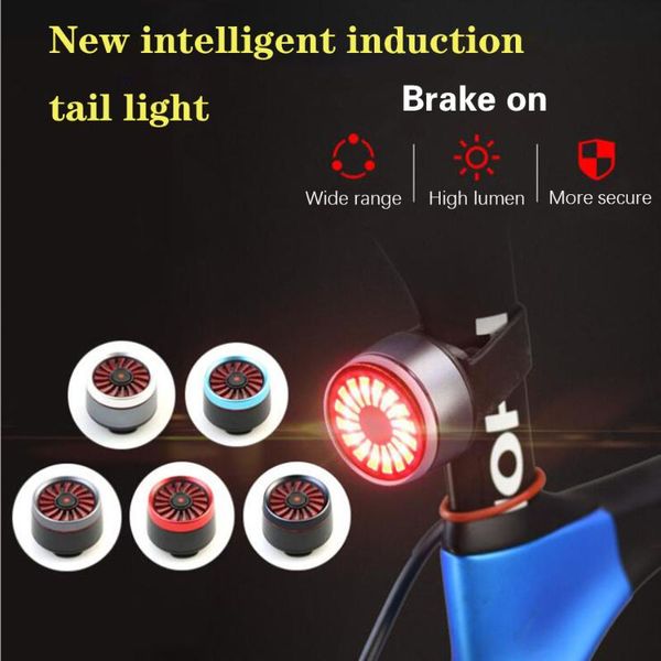 usb charging outdoor ride bicycle taillights mountain bike intelligent brake induction tail lights
usb charging outdoor ride bicycle taillights mountain bike intelligent brake induction tail lights