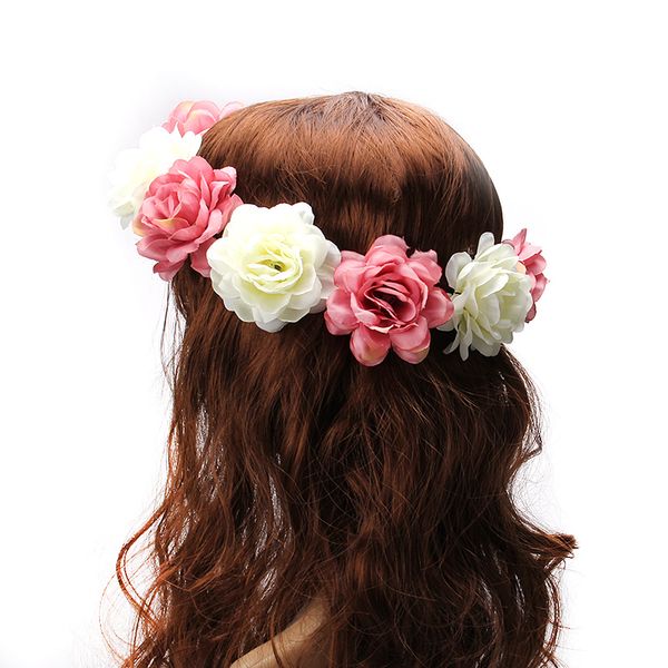 m mism 2019 women rose flower crown hair band wedding flower headband garland festival wreath elastic hair accessories
m mism 2019 women rose flower crown hair band wedding flower headband garland festival wreath elastic hair accessories