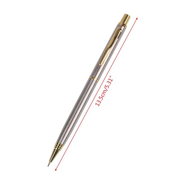 0.5mm commercial metal ballpoint pen mechanical pencil automatic pens writing drawing school supplies stationery lx9a, Blue;orange
0.5mm commercial metal ballpoint pen mechanical pencil automatic pens writing drawing school supplies stationery lx9a, Blue;orange