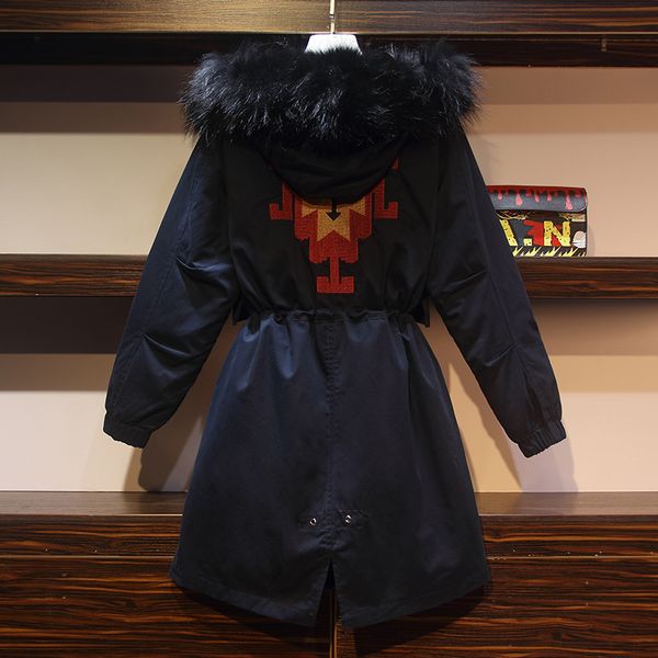winter cotton women 2019 new fat sister foreign style coat ins medium length thickened cotton, Black
winter cotton women 2019 new fat sister foreign style coat ins medium length thickened cotton, Black
