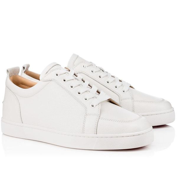 luxury shoes sneakers clfactoryseller red bottom rantulow orlato men's flat shoes khaki grained leather low trainers junior men lace-up, Black
luxury shoes sneakers clfactoryseller red bottom rantulow orlato men's flat shoes khaki grained leather low trainers junior men lace-up, Black