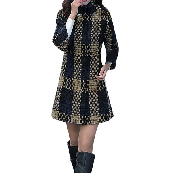 womail 2018 womens ladies warm artificial wool lattice jacket winter parka outerwear fashion elegant coat m301128, Black
womail 2018 womens ladies warm artificial wool lattice jacket winter parka outerwear fashion elegant coat m301128, Black