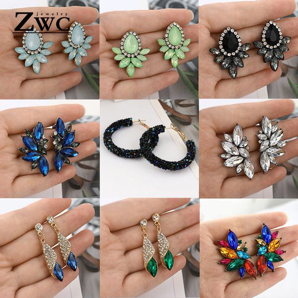 zwc fashion vintage korean multicolor zircon drop earrings for women girls engagement party charm rhinestone earrings jewelry, Silver
zwc fashion vintage korean multicolor zircon drop earrings for women girls engagement party charm rhinestone earrings jewelry, Silver
