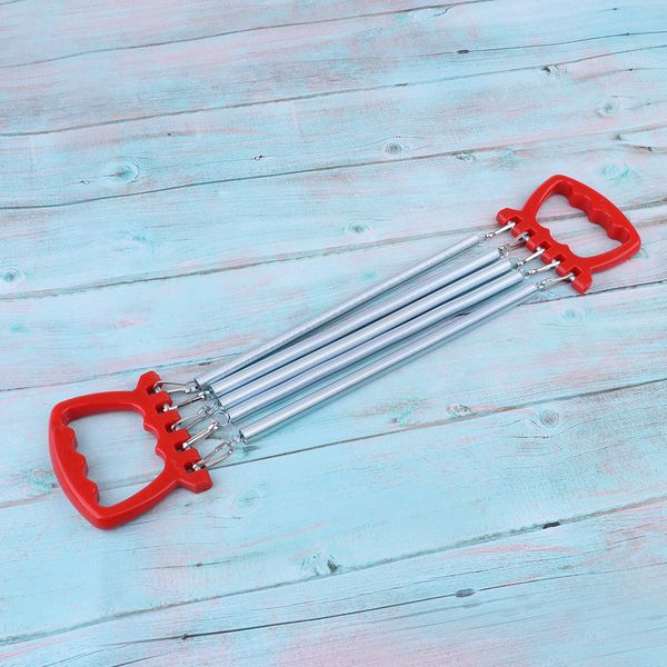 kids chest expander - 5 spring resistant bands strength trainer for gym/home - adjustable & multi function - choose colors
kids chest expander - 5 spring resistant bands strength trainer for gym/home - adjustable & multi function - choose colors