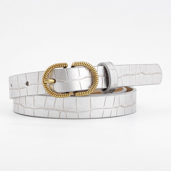 2020 punk women's black white yellow silver narrow thin leather belt female vintage buckle belts for women dresses pasek damski, Black;brown
2020 punk women's black white yellow silver narrow thin leather belt female vintage buckle belts for women dresses pasek damski, Black;brown