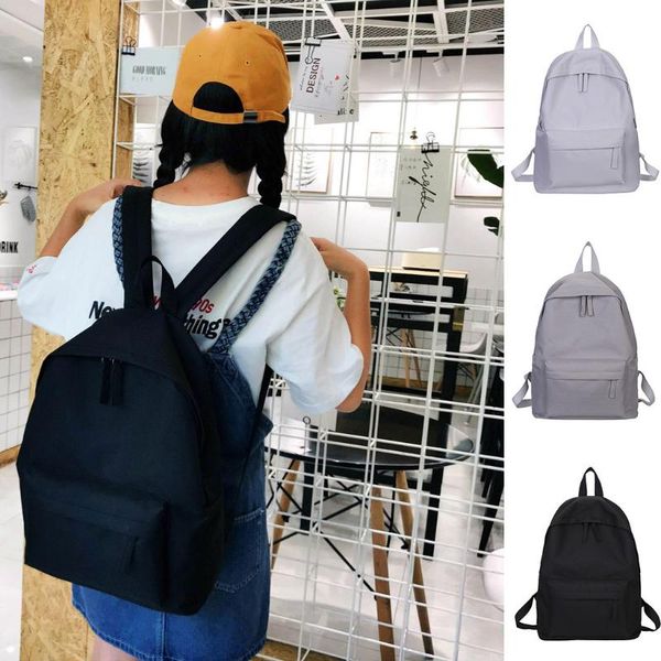 2020 backpack women backpack fashion women bag solid color school bag for teenage girl children backpacks travel dropship #0 
2020 backpack women backpack fashion women bag solid color school bag for teenage girl children backpacks travel dropship #0