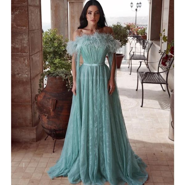 2020 elegant plus size arabic african green prom dresses fur lace muslim evening gowns long formal party dress, Black
2020 elegant plus size arabic african green prom dresses fur lace muslim evening gowns long formal party dress, Black