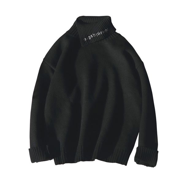 bb-c1278 2018 autumn winter new youth men's korean version slim fashion high collar solid color sweater wholesale, White;black
bb-c1278 2018 autumn winter new youth men's korean version slim fashion high collar solid color sweater wholesale, White;black