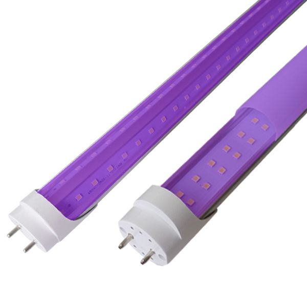 uv led blacklight 395nm 400nm uva 4ft 2ft t8 g13 double row led tube lights t8 b pin blub lamp for uv art sterilizer glue light
uv led blacklight 395nm 400nm uva 4ft 2ft t8 g13 double row led tube lights t8 b pin blub lamp for uv art sterilizer glue light