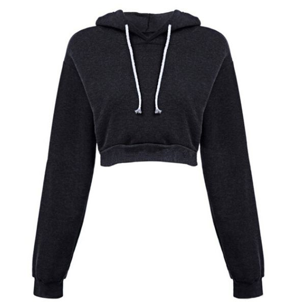 women's outdoor running sweatshirt fashion women's sport short long sleeve umbilical sweatshirt ladies pullover, White;black
women's outdoor running sweatshirt fashion women's sport short long sleeve umbilical sweatshirt ladies pullover, White;black