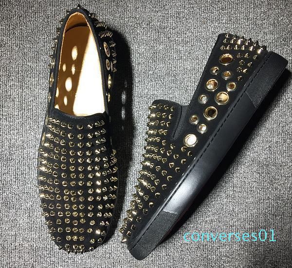 selling designer red bottom shoes for mens women low sequined glitter fashion sneakers party flats casual co01, Black
selling designer red bottom shoes for mens women low sequined glitter fashion sneakers party flats casual co01, Black