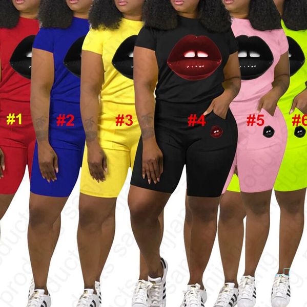fashion women tracksuit 2 piece shorts sets summer outfits lips print short sleeve t-shirt + shorts pants sweatsuit clothing 2020d41002, Gray
fashion women tracksuit 2 piece shorts sets summer outfits lips print short sleeve t-shirt + shorts pants sweatsuit clothing 2020d41002, Gray