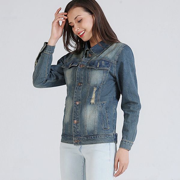 fashion jeans jacket women spring autumn long sleeve slim wild jeans jacket women slim single button denim coat outwear, Black;brown
fashion jeans jacket women spring autumn long sleeve slim wild jeans jacket women slim single button denim coat outwear, Black;brown
