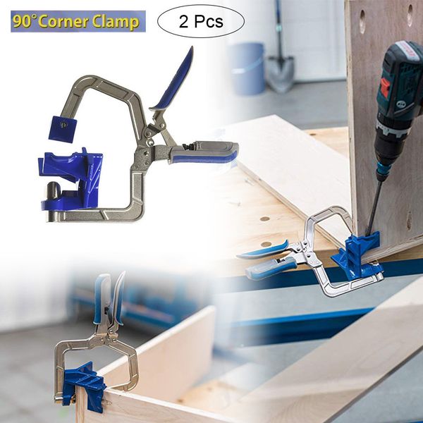auto-adjustable 90 degree corner clamp and face frame clamp woodworking fit tool assemble and secure 90° shelving in a snap 26.8
auto-adjustable 90 degree corner clamp and face frame clamp woodworking fit tool assemble and secure 90° shelving in a snap 26.8