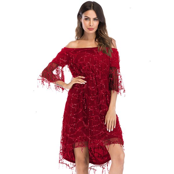 summer dresses summer dress women sequins off shoulder half sleeve dress female elegant streetwear christmas party club dresses, Black;gray
summer dresses summer dress women sequins off shoulder half sleeve dress female elegant streetwear christmas party club dresses, Black;gray