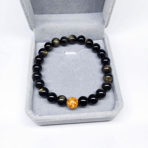 gold obsidian bracelet men black natural stone beaded women men braslet for male yoga hand jewelry accessories wristband
gold obsidian bracelet men black natural stone beaded women men braslet for male yoga hand jewelry accessories wristband