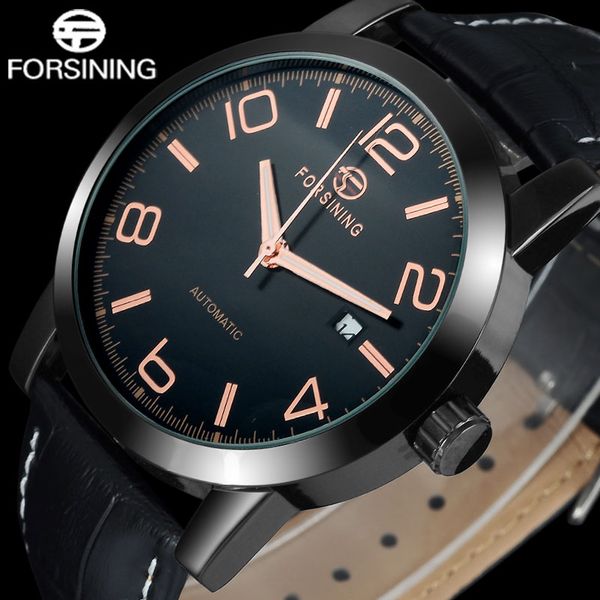 forsining brand men dress mechanical watches leather strap luxury casual men's automatic black watches male date wristwatches, Slivery;brown
forsining brand men dress mechanical watches leather strap luxury casual men's automatic black watches male date wristwatches, Slivery;brown
