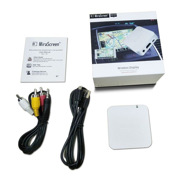 mirascreen x7 tv stick dongle anycast crome cast hd/av wifi display receiver car miracast google chromecast 2 mini pc/tv pk g2
mirascreen x7 tv stick dongle anycast crome cast hd/av wifi display receiver car miracast google chromecast 2 mini pc/tv pk g2