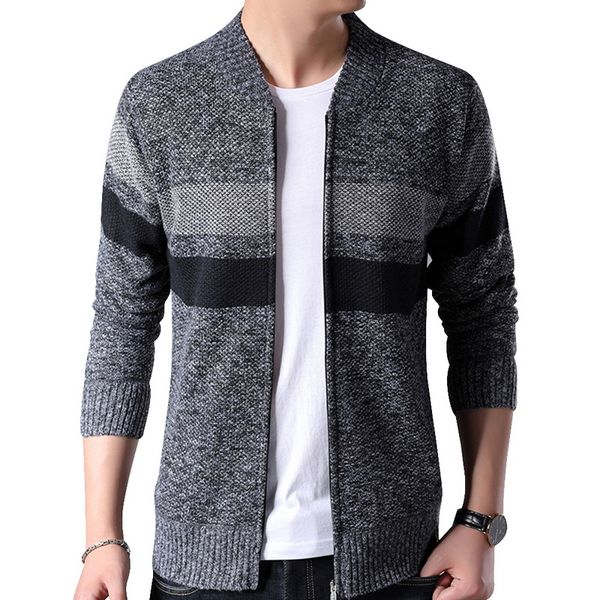 adisputent2019 new autumn winter sweater men jacket strap zipper sweaters knitwear warm sweatercoat cardigans men clothing, White;black
adisputent2019 new autumn winter sweater men jacket strap zipper sweaters knitwear warm sweatercoat cardigans men clothing, White;black