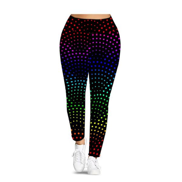 women's leggings wipalo plus size women dot printed mid waist casual workout slim pencil pants ladies trousers 5xl, Black
women's leggings wipalo plus size women dot printed mid waist casual workout slim pencil pants ladies trousers 5xl, Black