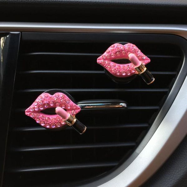 car air vent decoration accessories interior decoration rhinestone lipstick car air freshener clip with fragrance cotton pads
car air vent decoration accessories interior decoration rhinestone lipstick car air freshener clip with fragrance cotton pads