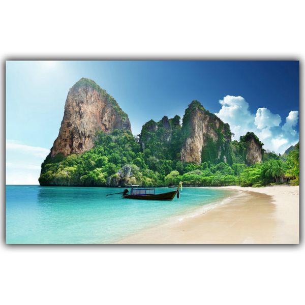 tropical beach seaside landscape poster art silk poster home decoration picture living room wallpaper
tropical beach seaside landscape poster art silk poster home decoration picture living room wallpaper