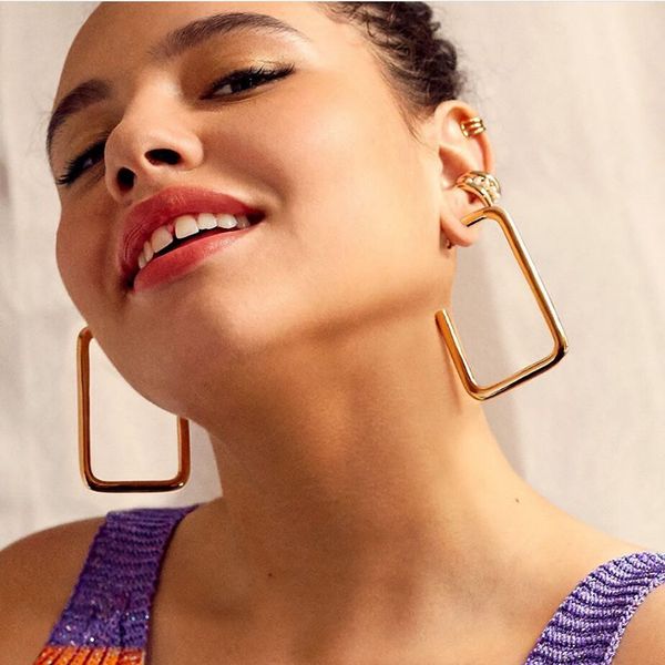 dvacaman ins maxi square earrings for women statement metal geometric hollow big drop earrings girl party gift wholesale jewelry, Silver
dvacaman ins maxi square earrings for women statement metal geometric hollow big drop earrings girl party gift wholesale jewelry, Silver