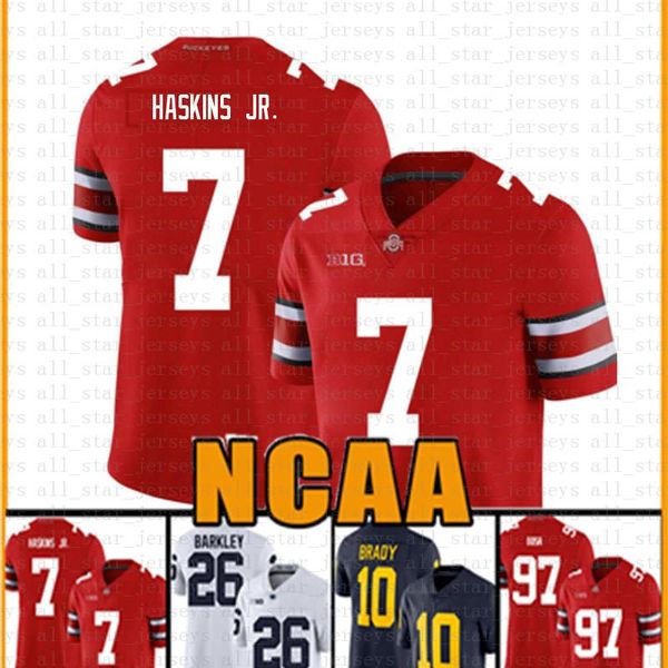 ncaa ohio state buckeyes 97 nick bosa 7 dwayne haskins jr american football jersey 13 tua tagovailoa tom brady saquon barkley, Black;red
ncaa ohio state buckeyes 97 nick bosa 7 dwayne haskins jr american football jersey 13 tua tagovailoa tom brady saquon barkley, Black;red
