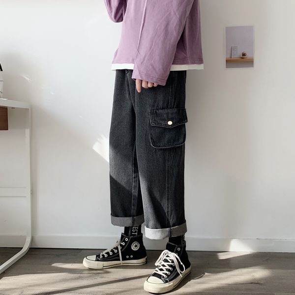 blue black jeans men's fashion washed retro casual jeans pants man streetwear wild hip hop loose straight denim trousers mens
blue black jeans men's fashion washed retro casual jeans pants man streetwear wild hip hop loose straight denim trousers mens