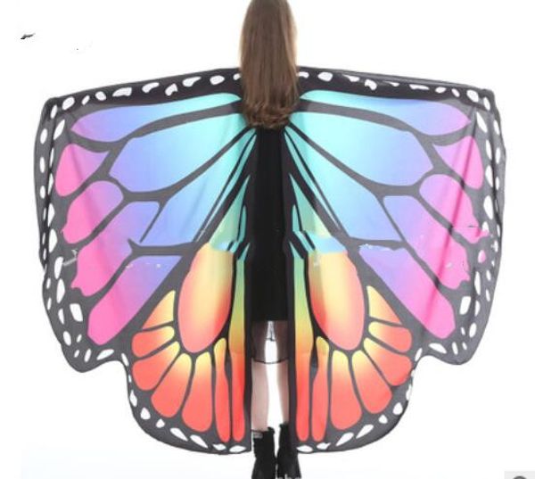 big size fabric butterfly wings shawl fairy ladies cloak women nymph pixie costume accessory colorful sell, Black;red
big size fabric butterfly wings shawl fairy ladies cloak women nymph pixie costume accessory colorful sell, Black;red