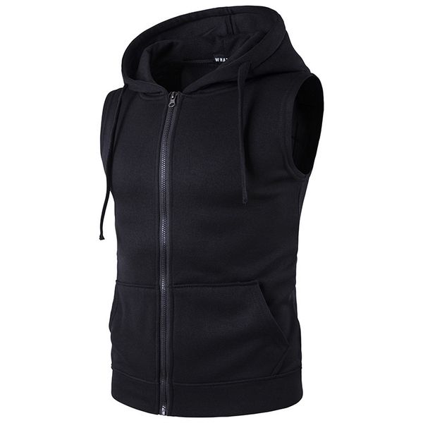 men's vests 2021 spring autumn hooded zipper pocket sweater vest jacket solid color for men chalecos para hombre invierno, Black;white
men's vests 2021 spring autumn hooded zipper pocket sweater vest jacket solid color for men chalecos para hombre invierno, Black;white