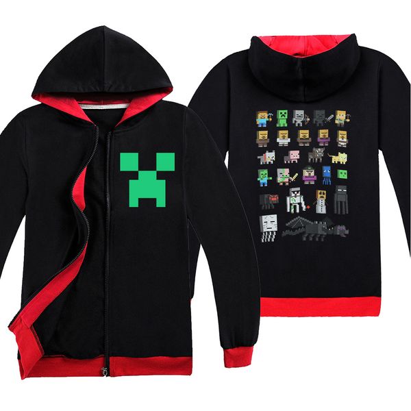 minecrafts tiktok children cartoon alan walker faded deadpool apex legends venom cotton boys and girls long-sleeved hooded t-shirt clothing, Blue
minecrafts tiktok children cartoon alan walker faded deadpool apex legends venom cotton boys and girls long-sleeved hooded t-shirt clothing, Blue