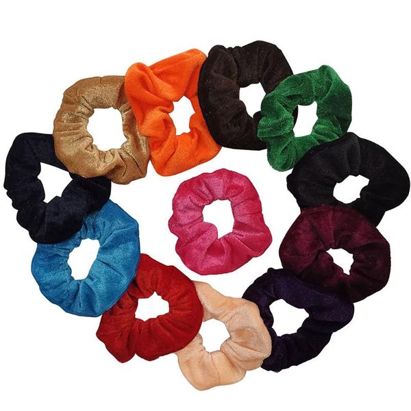 12pcs fashion women solid coral fleece soft elastic hair bands ponytail holder headbands velvet scrunchies hair accessories, Brown
12pcs fashion women solid coral fleece soft elastic hair bands ponytail holder headbands velvet scrunchies hair accessories, Brown