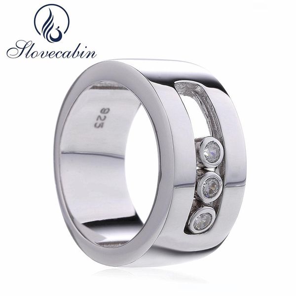 slovecabin france popular jewelry 925 sterling silver moved wedding ring for women silver 925 crystal ring fine jewelry anillos d1892601, Slivery;golden
slovecabin france popular jewelry 925 sterling silver moved wedding ring for women silver 925 crystal ring fine jewelry anillos d1892601, Slivery;golden