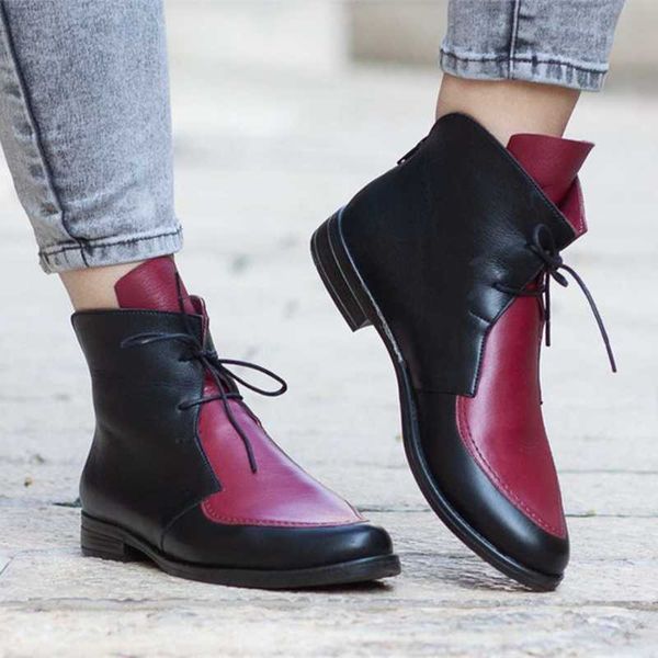 red yellow beige grey black women ankle boots autumn leather lace up pointed toe 35-43 plus size women boots
red yellow beige grey black women ankle boots autumn leather lace up pointed toe 35-43 plus size women boots