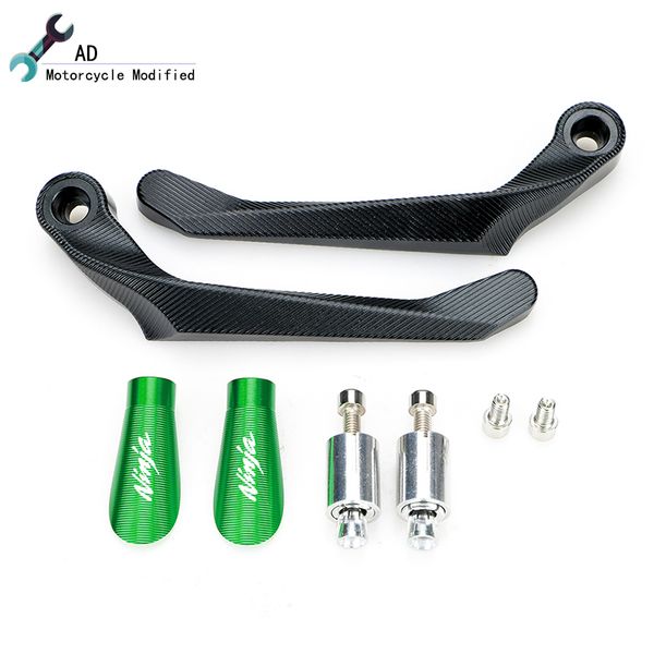 for ninja 650 400 250 300 ninja zx-6r motorcycle universal handlebar grips guard brake clutch levers guard protector
for ninja 650 400 250 300 ninja zx-6r motorcycle universal handlebar grips guard brake clutch levers guard protector