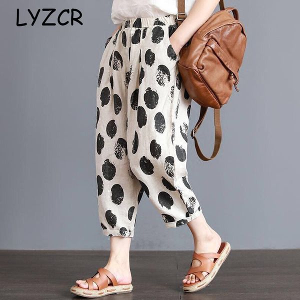 lyzcr loose print harem pants women summer high waist floral print women's pants female cotton women trousers high waisted, Black;white
lyzcr loose print harem pants women summer high waist floral print women's pants female cotton women trousers high waisted, Black;white