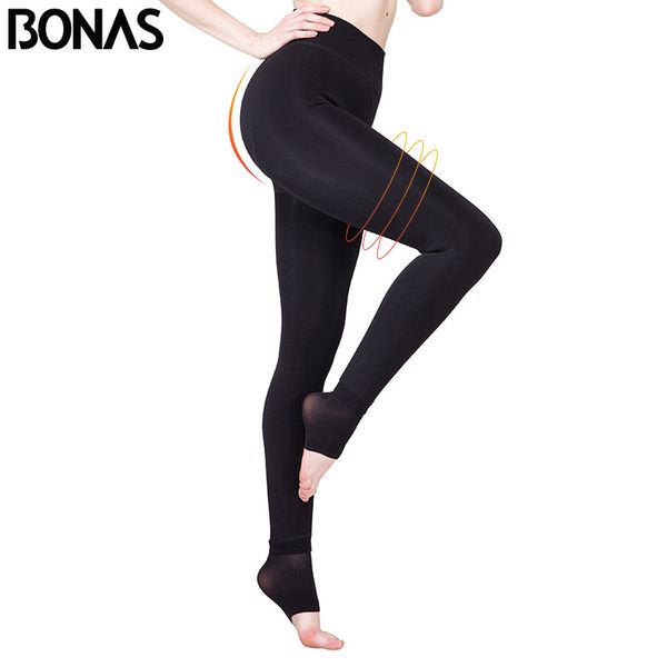 bonas new women's autumn winter legging thermal trousers step pant elastic with high waist plus velvet warm thickening, Black
bonas new women's autumn winter legging thermal trousers step pant elastic with high waist plus velvet warm thickening, Black