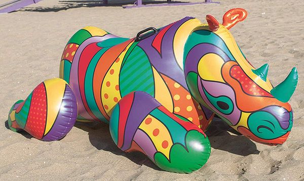 200cm inflatable rhinocero giant pool float pool toy summer ride-on schwimmtier pop rhino swimming ring water float lounge
200cm inflatable rhinocero giant pool float pool toy summer ride-on schwimmtier pop rhino swimming ring water float lounge