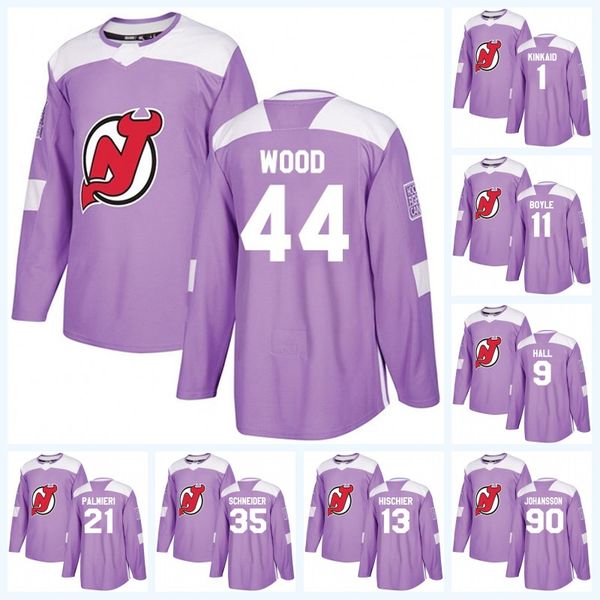 Youth Nico Hischier New Jersey Devils Purple Fight Cancer Taylor Hall Miles Wood Cory Schneider Kyle Palmieri Marcus Johansson Hockey Jersey
Youth Nico Hischier New Jersey Devils Purple Fight Cancer Taylor Hall Miles Wood Cory Schneider Kyle Palmieri Marcus Johansson Hockey Jersey