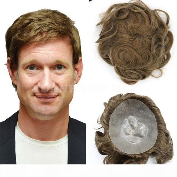 new selling 6inch light brown brazilian hair loose wave pu thin skin base men hair toupee ing, Black
new selling 6inch light brown brazilian hair loose wave pu thin skin base men hair toupee ing, Black