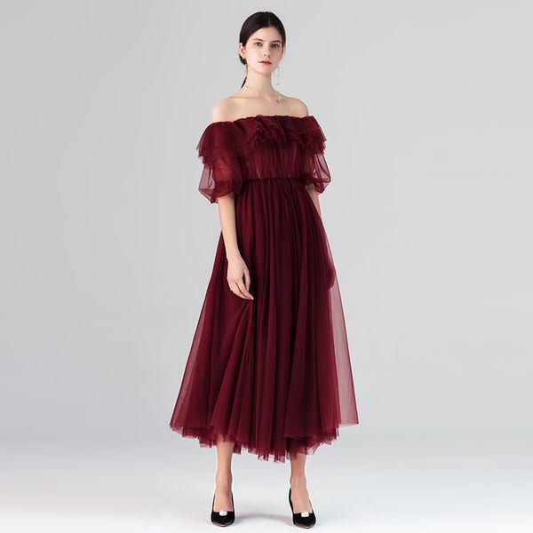 noble ladies mesh gown birthday party banquet dinner dress wine red mesh off-the-shoulder dress womens summer dresses party dress, White;black
noble ladies mesh gown birthday party banquet dinner dress wine red mesh off-the-shoulder dress womens summer dresses party dress, White;black