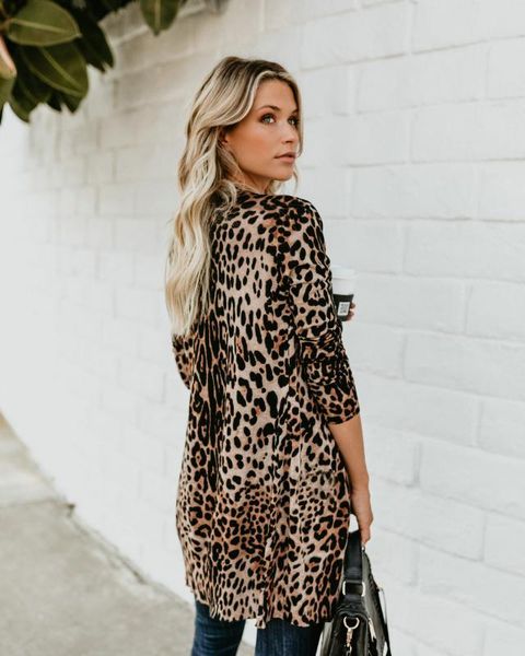 leopard zippers female coat 2020 new autumn and winter new v-neck sheath slim woman long coat three quarter, Black
leopard zippers female coat 2020 new autumn and winter new v-neck sheath slim woman long coat three quarter, Black