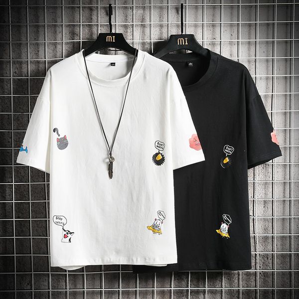 cat t shirts do not worry print cartoon crow funny t-shirt printed tee cute gift tshirt, White;black
cat t shirts do not worry print cartoon crow funny t-shirt printed tee cute gift tshirt, White;black